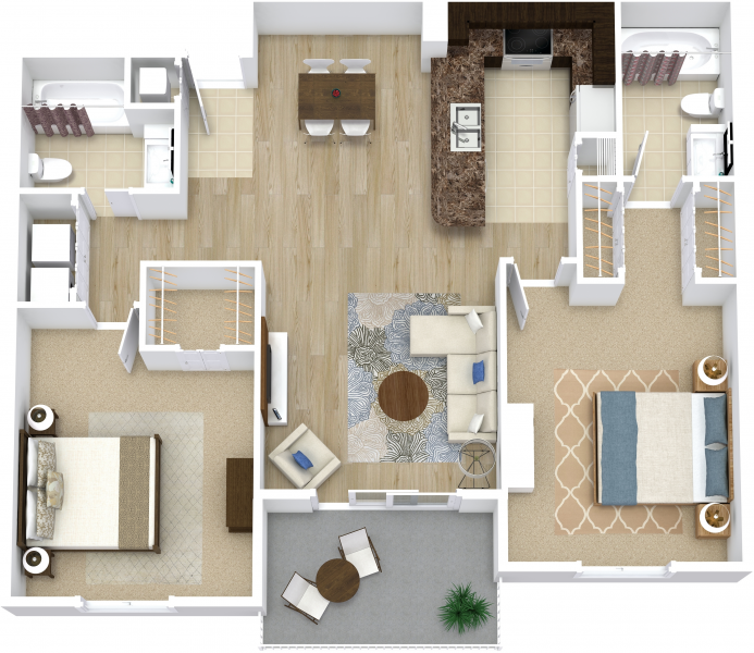 2701 N Rock Island Rd 1-3 Beds Apartment for Rent - Photo Gallery 37